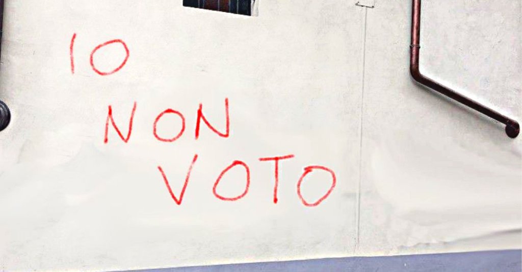 🚫HA VINTO IL PARTITO DELL’ASTENSIONISMO🚫