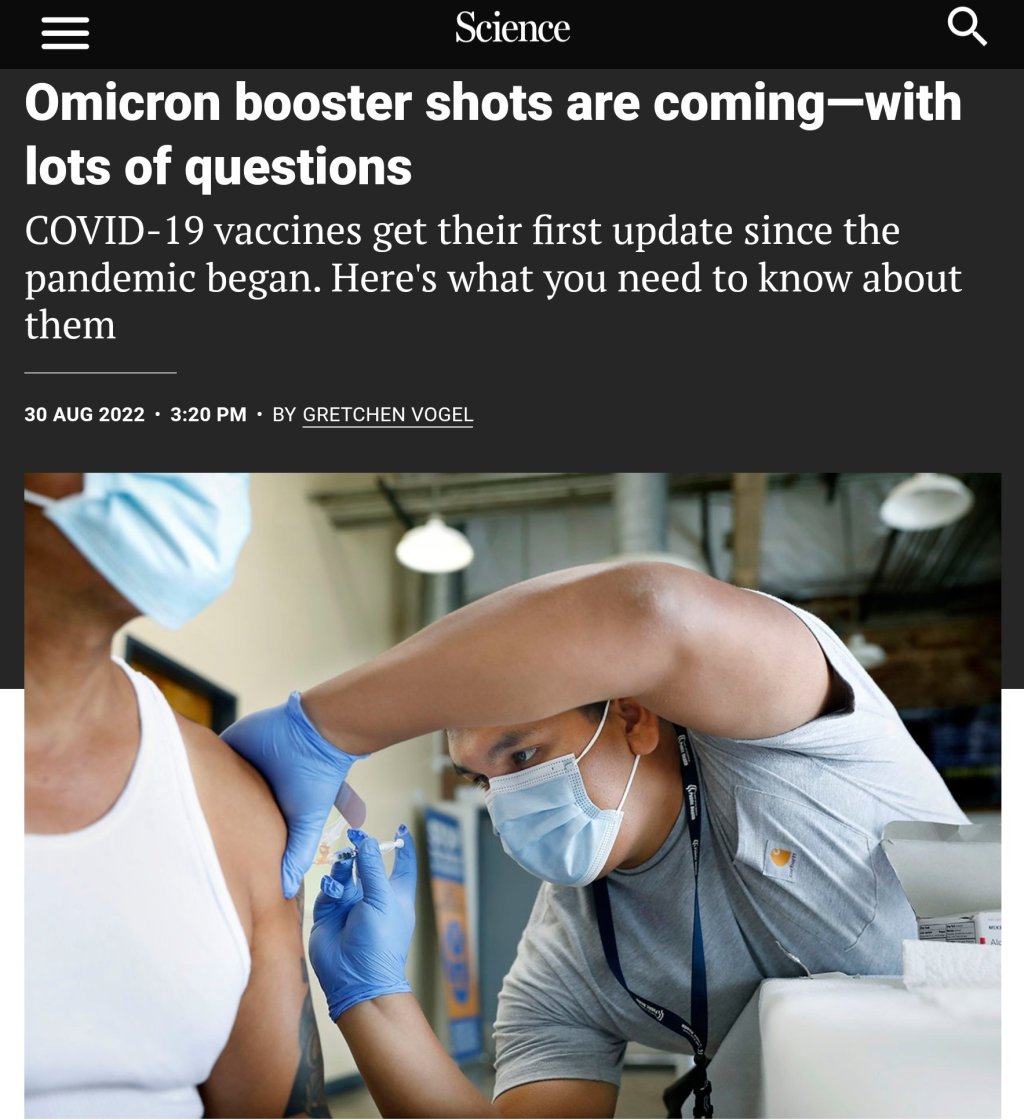 🆘️🇮🇹 “I BOOSTER PER OMICRON STANNO ARRIVANDO; CON MOLTE&nbsp;DOMANDE🆘️