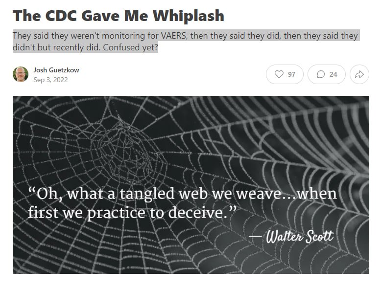 💥🔥ARTICOLO COMPLETO TRADOTTO: IL CDC ha finalmente rilasciato le sue analisi di monitoraggio della sicurezza VAERS per i vaccini COVID tramite&nbsp;FOIA