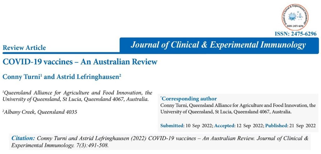 🇮🇹 “VACCINI COVID-19: UNA REVISIONE&nbsp;AUSTRALIANA