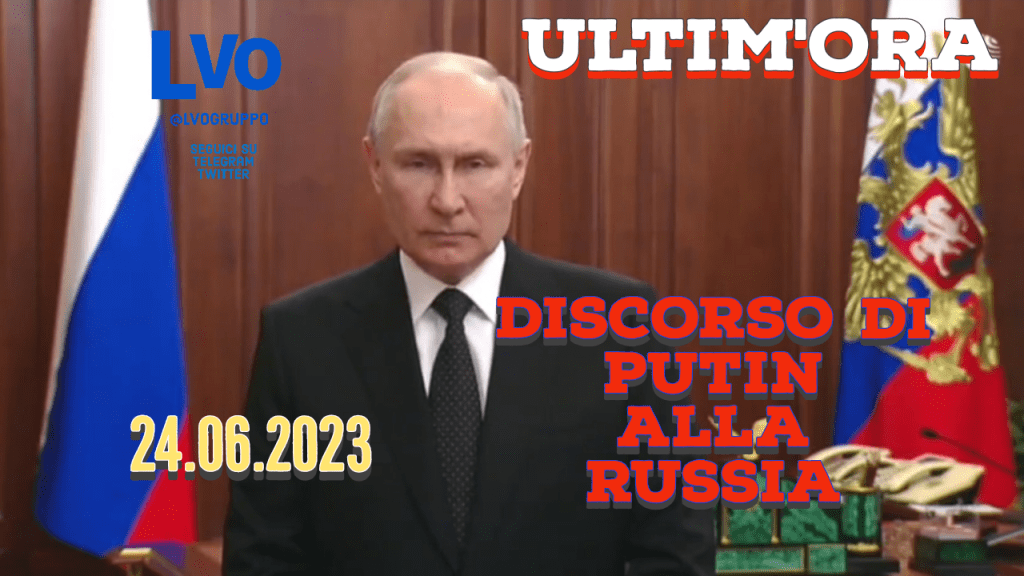 🔴IL TESTO COMPLETO DEL DISCORSO DI VLADIMIR PUTIN AI CITTADINI RUSSI E AGLI UOMINI LIBERI DI TUTTO IL&nbsp;MONDO.
