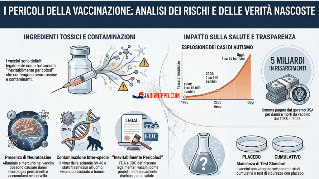 I pericoli dei vaccini e della&nbsp;vaccinazione