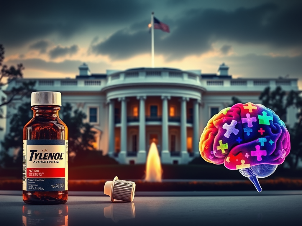 Autismo: il Tylenol è solo un Capro Espiatorio?       La Casa Bianca Apre la Porta alla Verità sui&nbsp;Vaccini