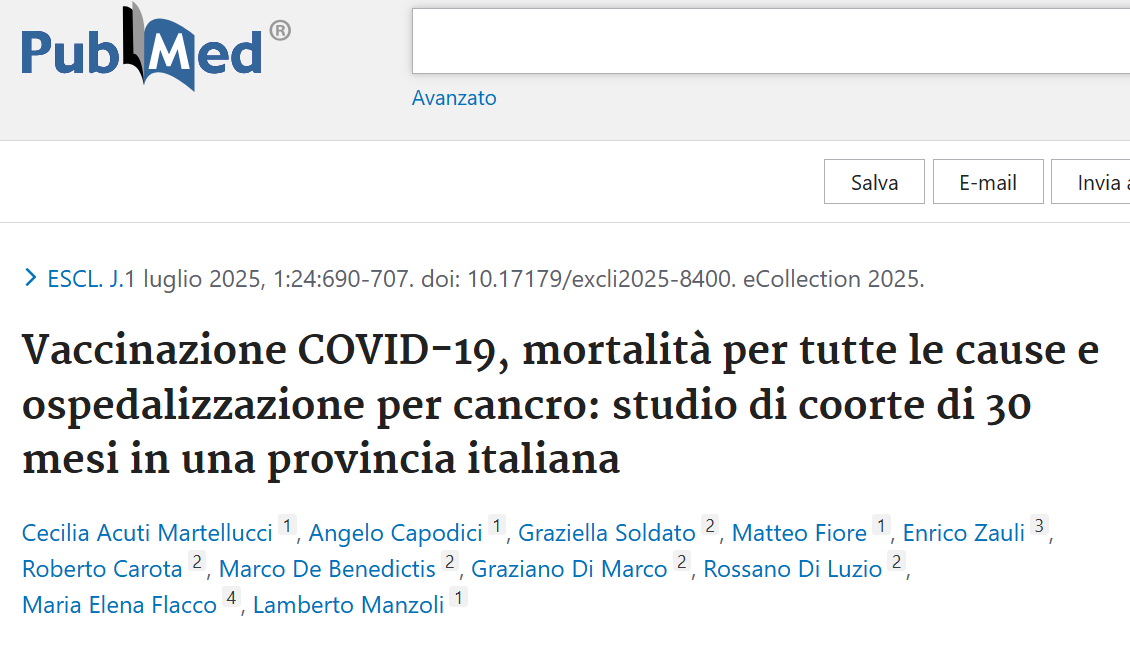 studio su Pubmed