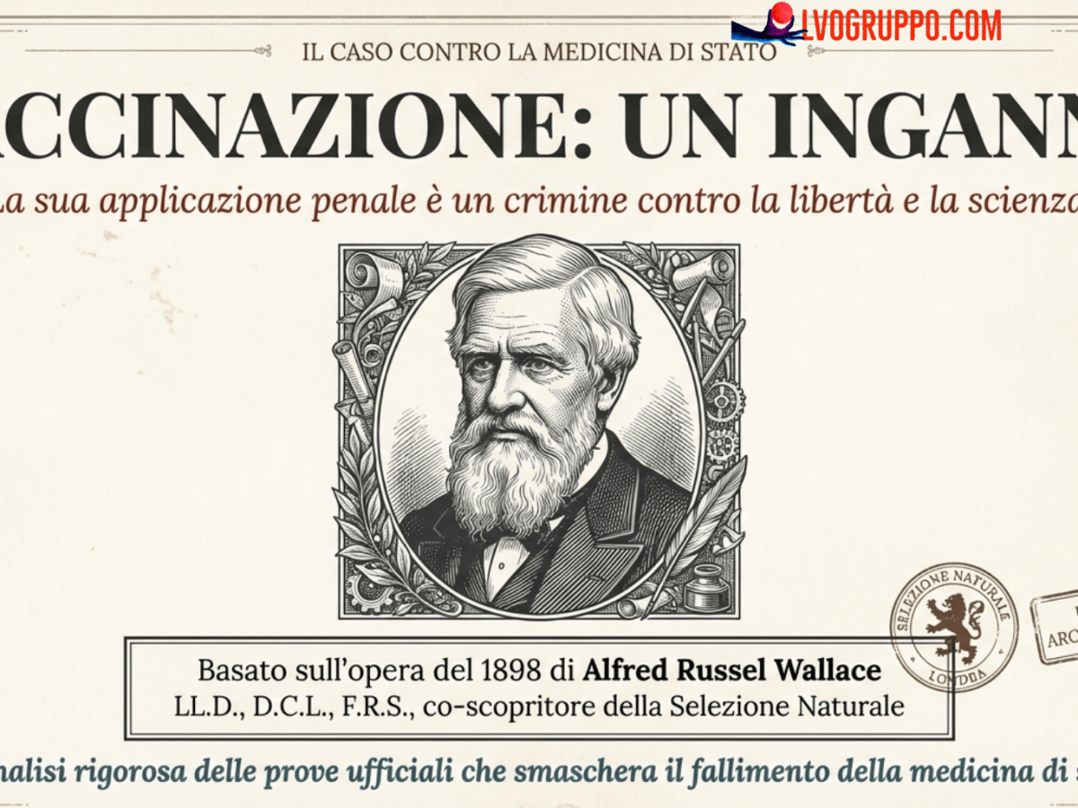 Il Coraggioso Grido di Alfred Russel Wallace: Quando un Gigante della Scienza Sfidò il Dogma Vaccinale nel&nbsp;1898