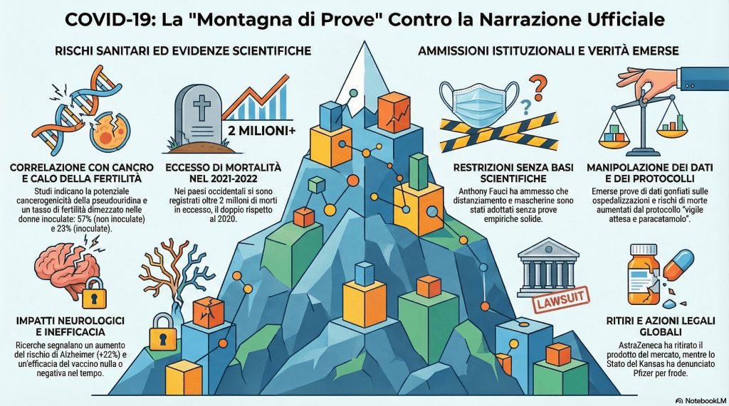 Cronache di una Frode Sanitaria: Documenti, Ammissioni e Prove Scientifiche che Riscrivono la Storia della&nbsp;Pandemia”