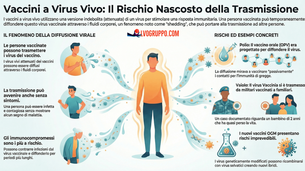 Vaccini a Virus Vivo: Un’analisi approfondita sul fenomeno dello shedding vaccinale, il microbioma umano e le frontiere della vaccinologia&nbsp;moderna