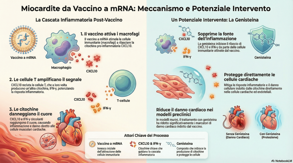 STUDIO UNIVERSITÀ DI STANFORD – Miocardite da Vaccino mRNA: Svelato il Meccanismo&nbsp;Nascosto.
