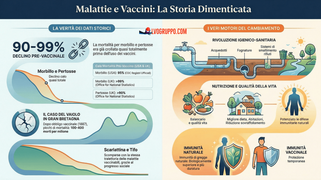 MALATTIE, VACCINI E LA STORIA DIMENTICATA