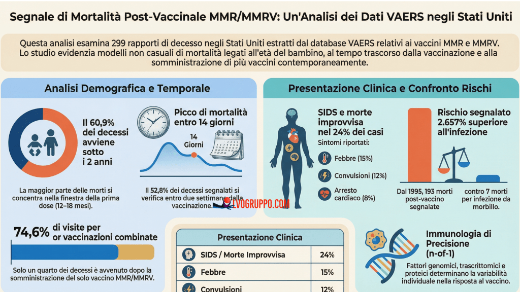 Vaccinazioni MMR e MMRV: Il Segnale di Mortalità che richiede risposte