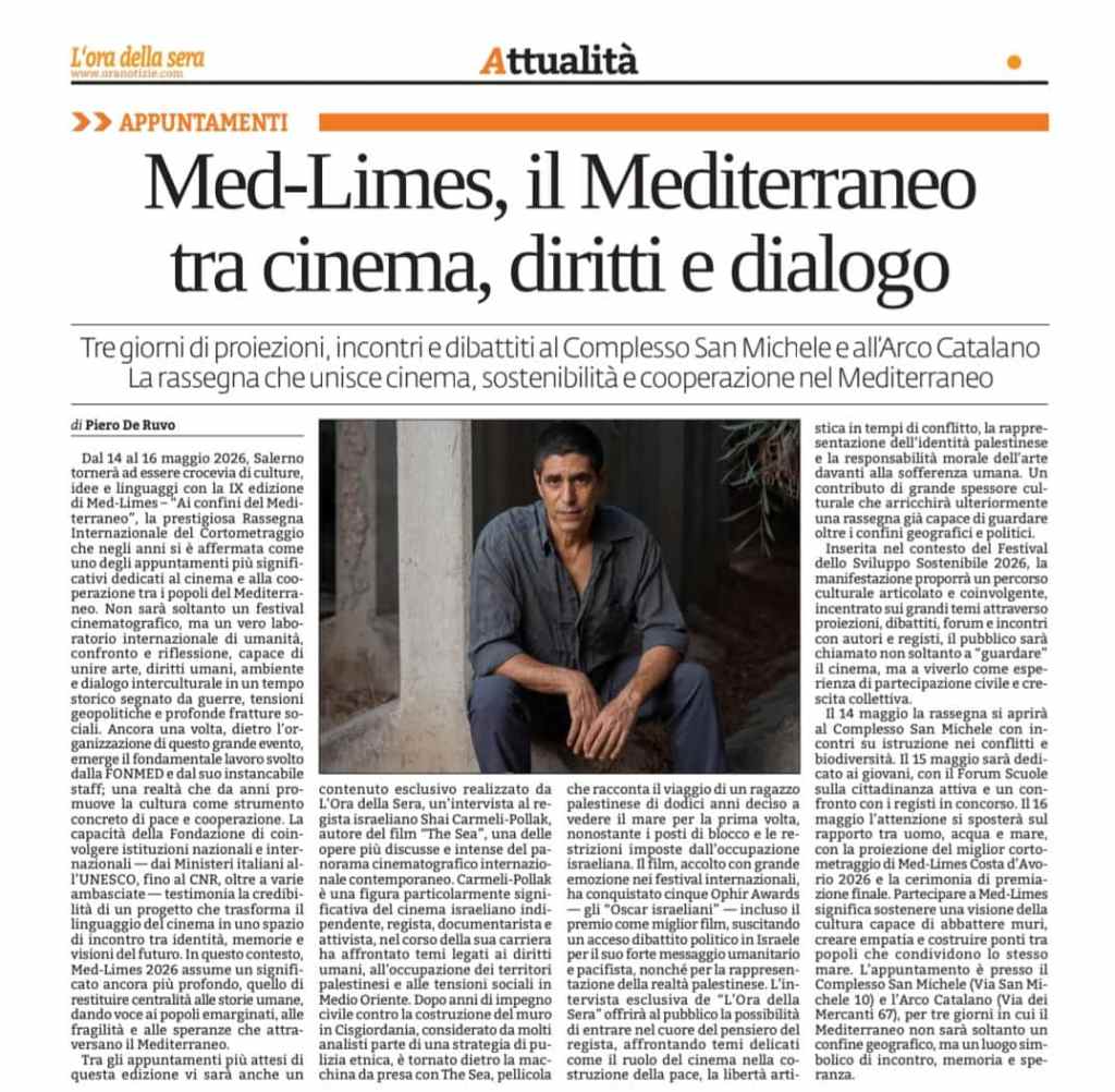 Med-Limes, il Mediterraneo tra cinema, diritti e&nbsp;dialogo.